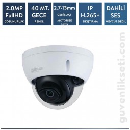 Dahua IPC-HDBW2231R-ZS-27135-S2 2mp ip Dome Starlight Motorize Kamera Dahua IPC-HDBW2231R-ZS-27135-S2 2mp ip Dome Starlight Motorize Kamera